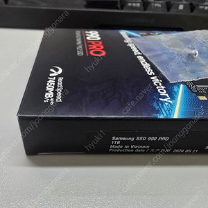 SSD 990 PRO 1TB NVMe 미개봉 정품 판매 합니다