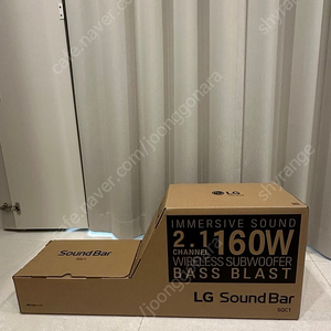 [미개봉신품/직거래] LG 사운드바 SQC1 판매합니다.