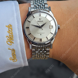 [정품] 오메가 컨스틸레이션 파이판 쌀알 브레이슬릿 빈티지 (Omega Constellation PiePan Vintage)