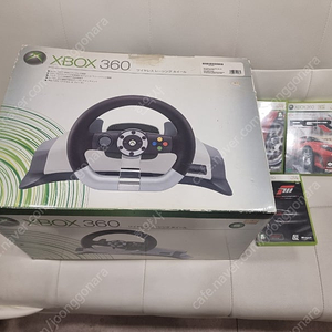 xbox360 레이싱휠 &