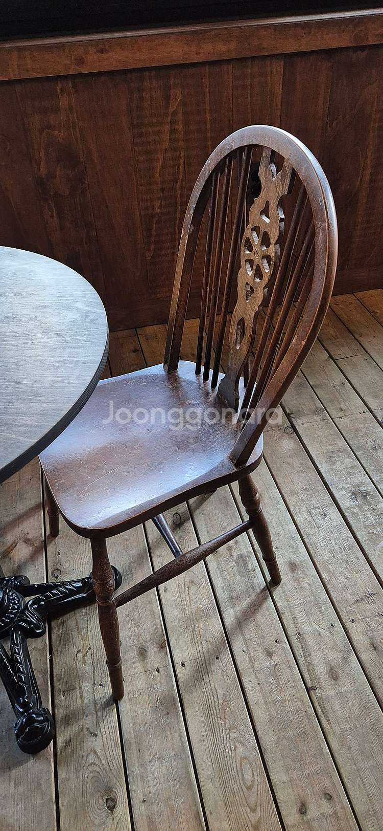 빈티지 원목의자 테이블 판매합니다--0
