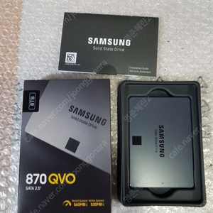 [AS 26년10월까지] 삼성 SSD 870 QVO 8테라 2.5인치 SSD DISK _ 박스제품