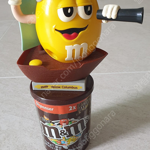 [﻿m&m 인형] m&m yellow columbus 디스펜서