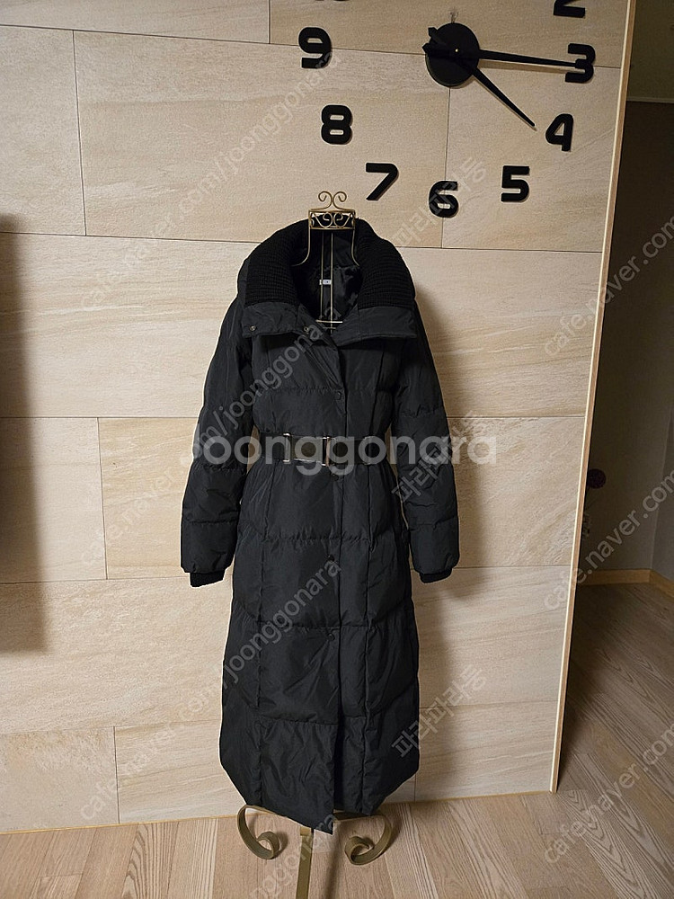 [55] 세련 밸트 구스 롱패딩--0