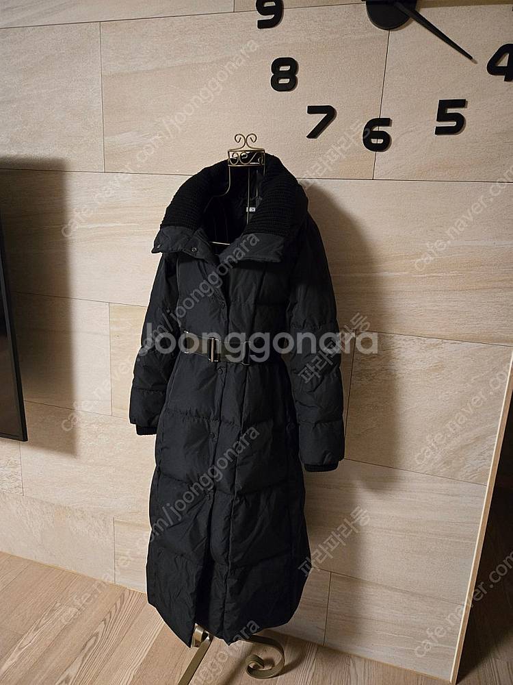 [55] 세련 밸트 구스 롱패딩--1