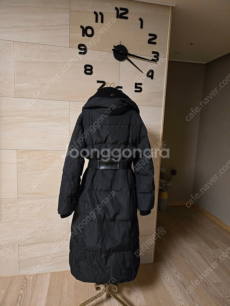 [55] 세련 밸트 구스 롱패딩--2