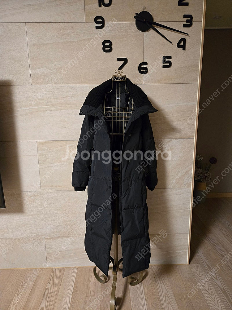 [55] 세련 밸트 구스 롱패딩--3