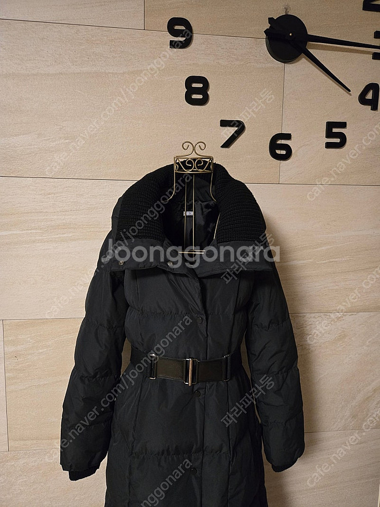[55] 세련 밸트 구스 롱패딩--4