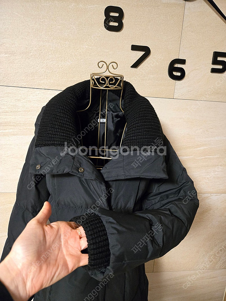 [55] 세련 밸트 구스 롱패딩--5