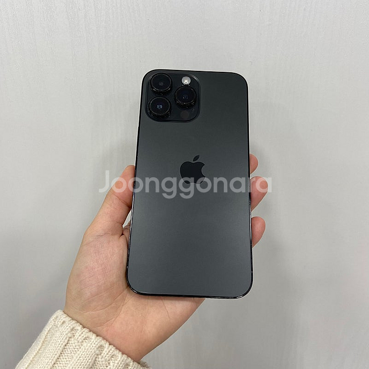 53963 아이폰14프로맥스 스페이스블랙 256GB 부...--2