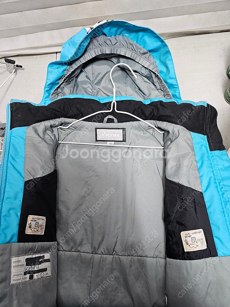 피닉스 키즈 스키복 보드복 사이즈 120--5