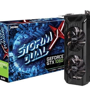 이엠텍 XENON 지포스 GTX1060 STORM X Dual D5 6GB