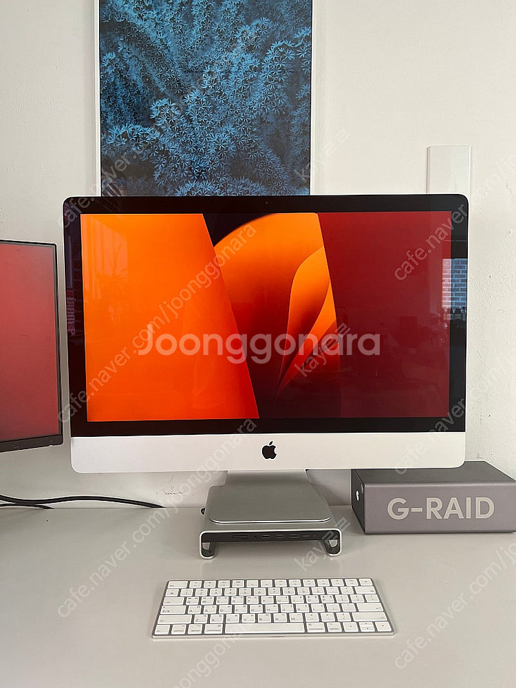 아이맥 2020 27인치 i7 램 64gb 512gb--1