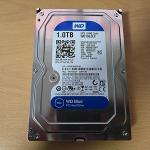 WD Blue 1TB HDD 하드디스크 판매합니다~