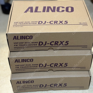 무전기/일본산/ALINCO/DJ-CRX5