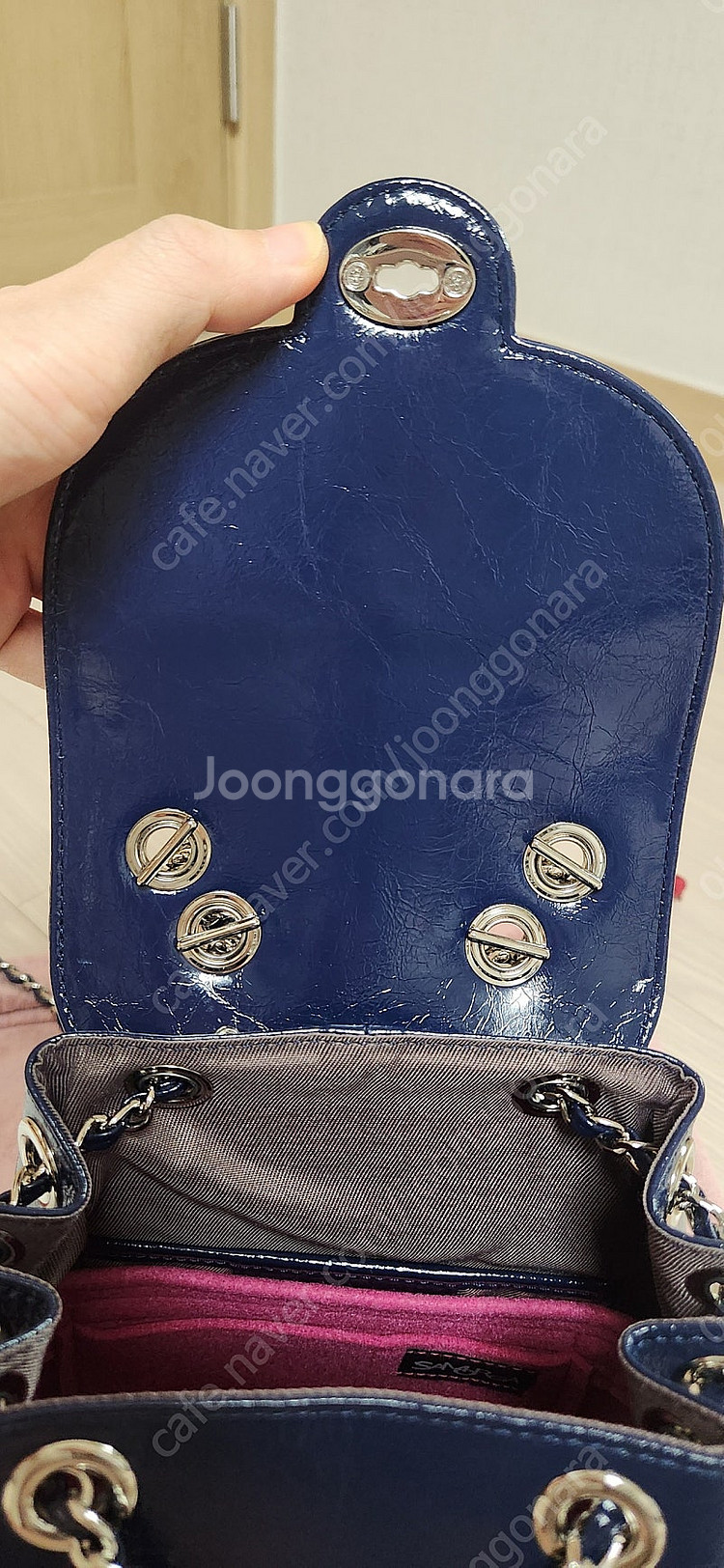 카디널레드 하우아백 네이비색상(새상품) 판매합니다--6