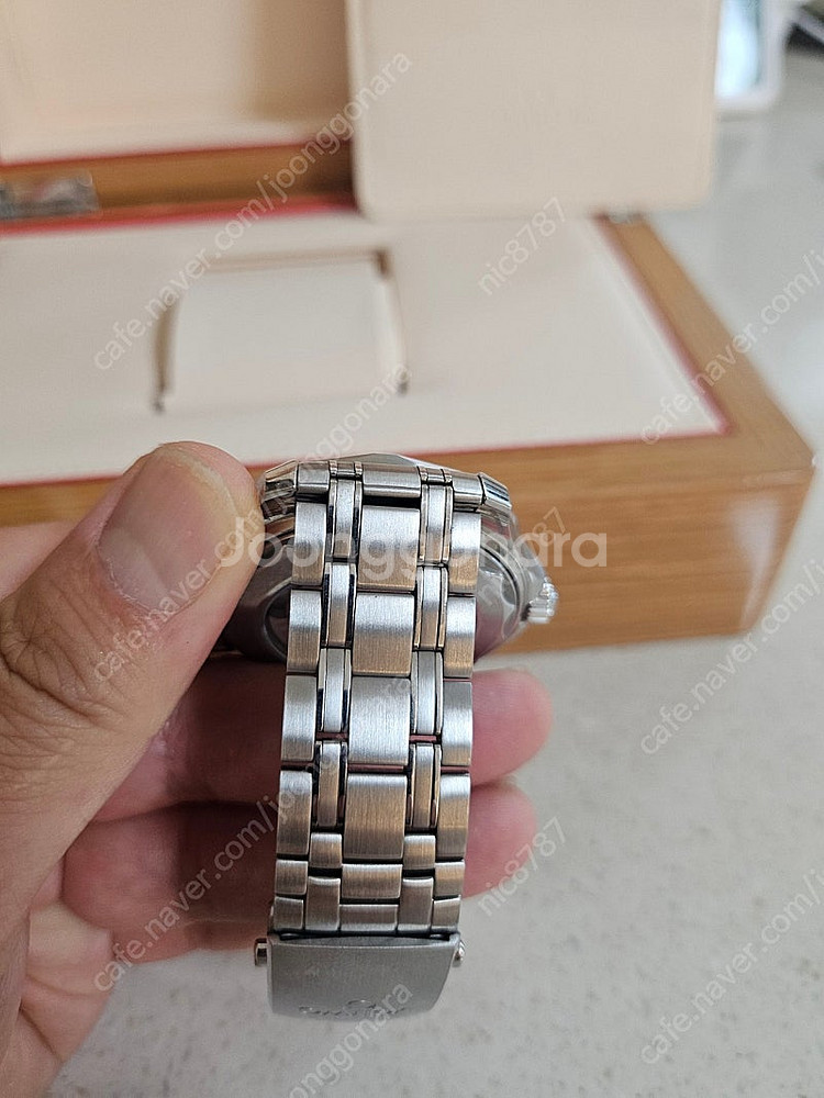 오메가 씨마스터 다이버300M 청판 블루 42mm 풀박...--3