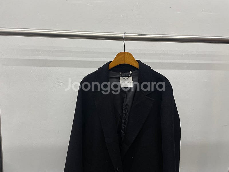 여성55)잇미샤 핸드메이드 캐시미어 블렌디드 코트 판매...--3
