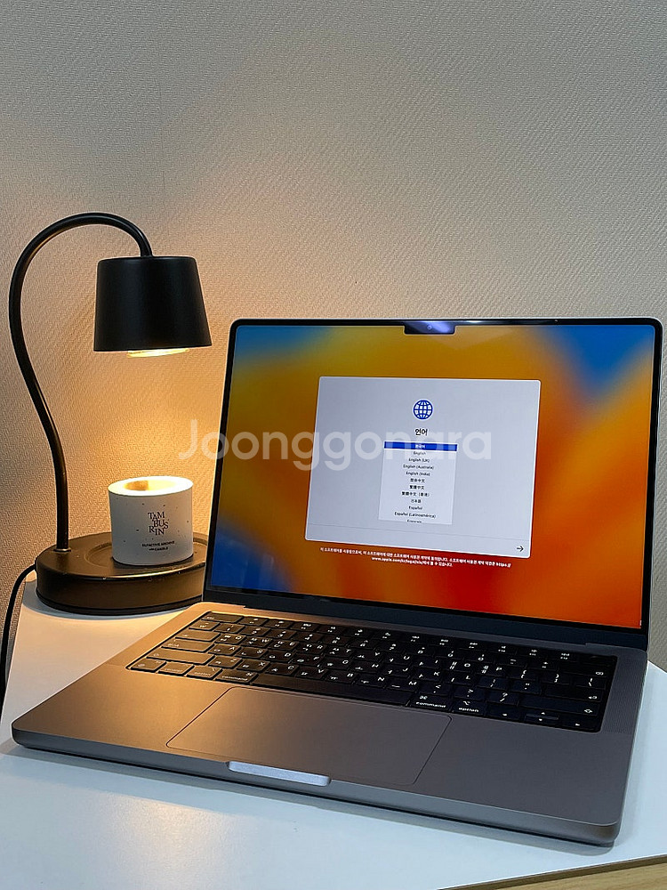 맥북프로 M1 14인치 16G/516GB S급, 배터리...--4