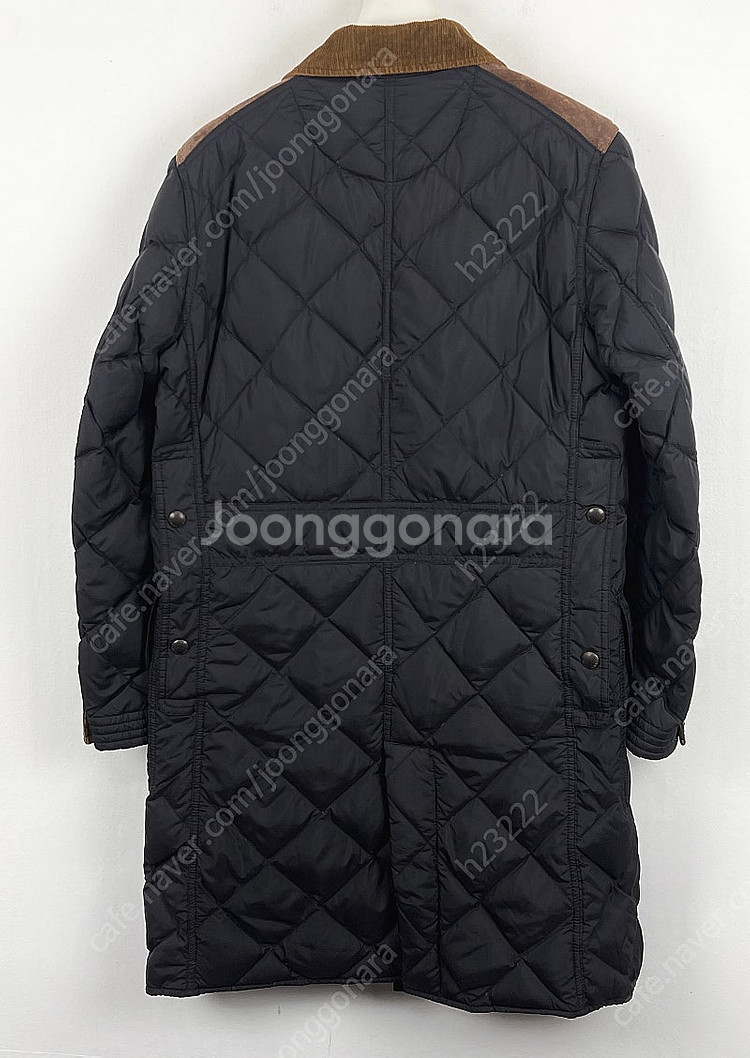 폴로 구스다운 퀼팅 패딩코트 95~100--7