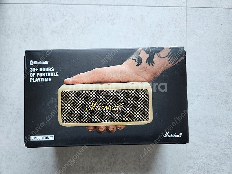 마샬 엠버튼2 블루투스 스피커 미개봉--0