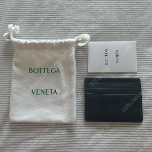 [F] BOTTEGA VENETA 보테가베네타 인트레치아토 카드지갑 BLACK