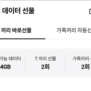 SK 데이터 2기가 3천원