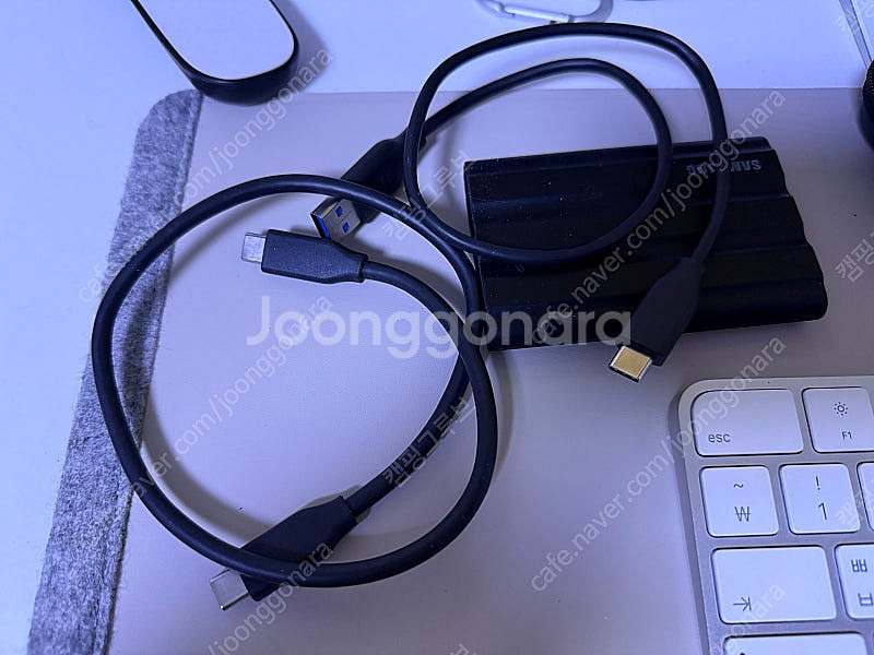 삼성 외장 SSD 쉴드 블랙 1테라--2