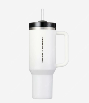 SS 화이트 스탠리 켄처 텀블러 1183ml--0