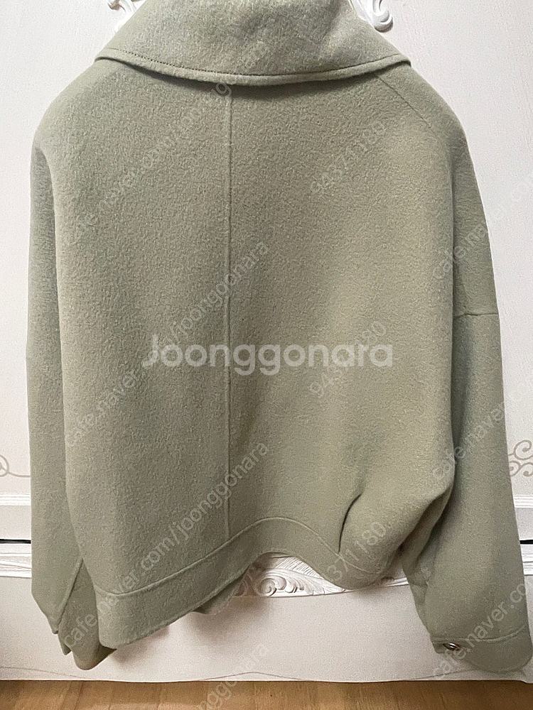 온앤온 캐시미어 블랜드핸드메이드숏코트--1