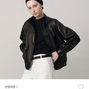 낫띵리튼 Mills vintage leather blouson