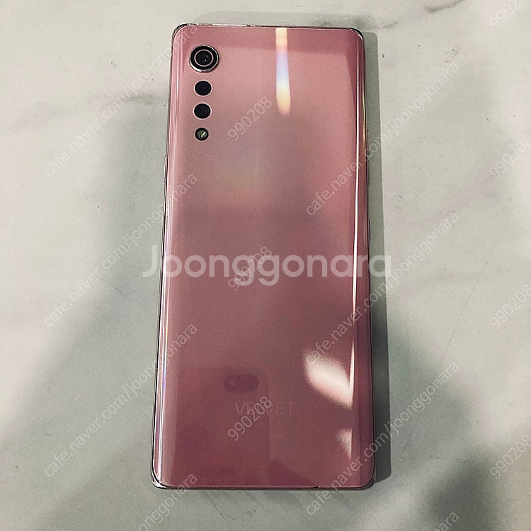 LG 벨벳 핑크 128용량 무잔상깨끗 10만5천원 판매...--1