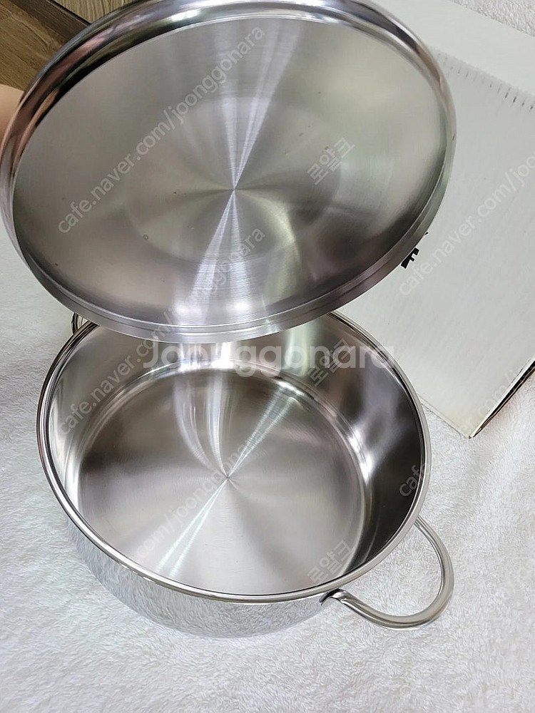 [새것] WMF 프리미엄 24cm 낮은형 양수냄비--2