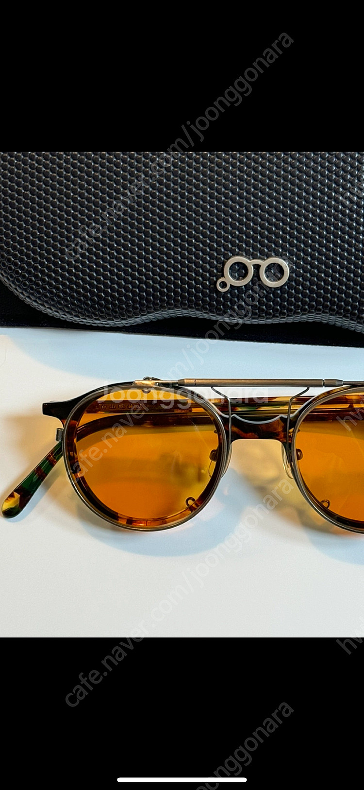 하쿠산 백산 안경 테 + 선글라스 클립--0