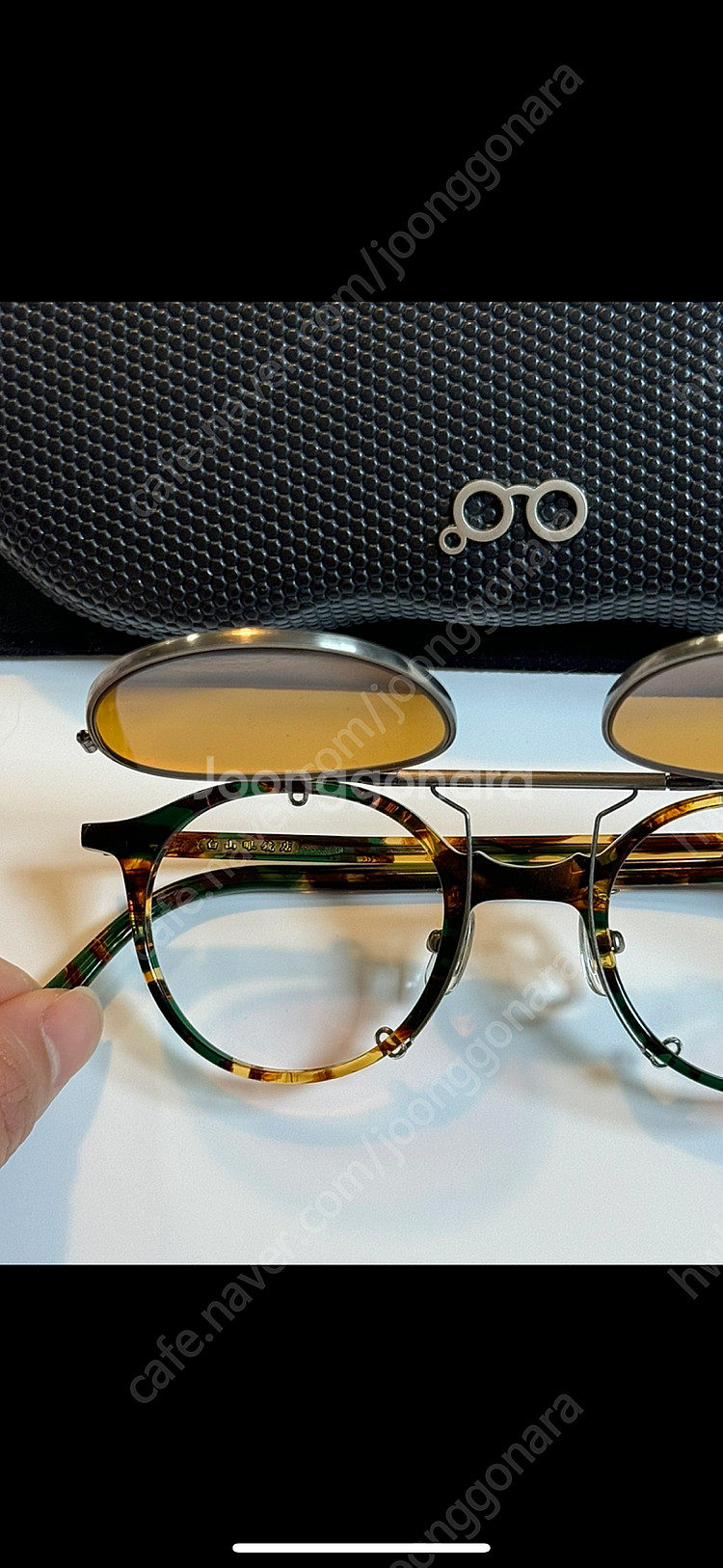 하쿠산 백산 안경 테 + 선글라스 클립--6