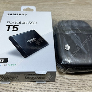 삼성 정품 SSD T5 1T(as가능)