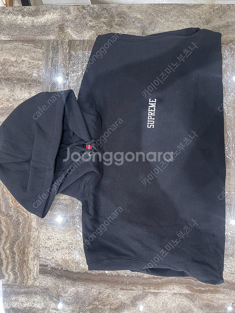 슈프림 온 갓 후드 스웨트셔츠 블랙 24F/W XL 후...--1