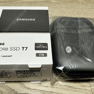 삼성 정품 SSD T7 1T(as 가능)