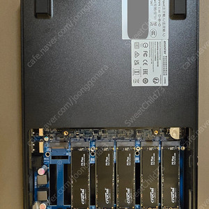 SSD NAS - ASUSTOR FS6706T + mvme Crucial P3 Plus 2TB PCIe 4.0 * 4개 팝니다.