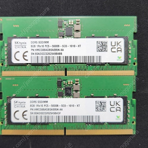 SK하이닉스노트북 8GDDR5 5600팝니다.