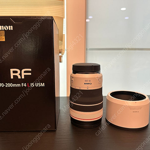 캐논 RF 70-200 F4L IS USM 팝니다.