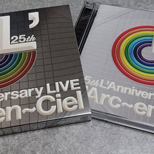 L'Arc~en~ciel 라르크앙씨엘 25주년 라이브앨범 초회한정본 팝니다.