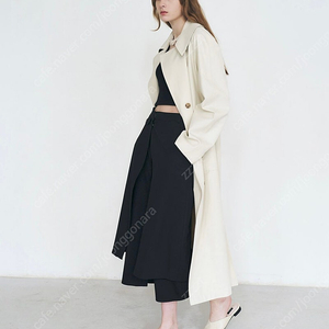 마론에디션 black layered midi skirt 미착용 새상픔 S