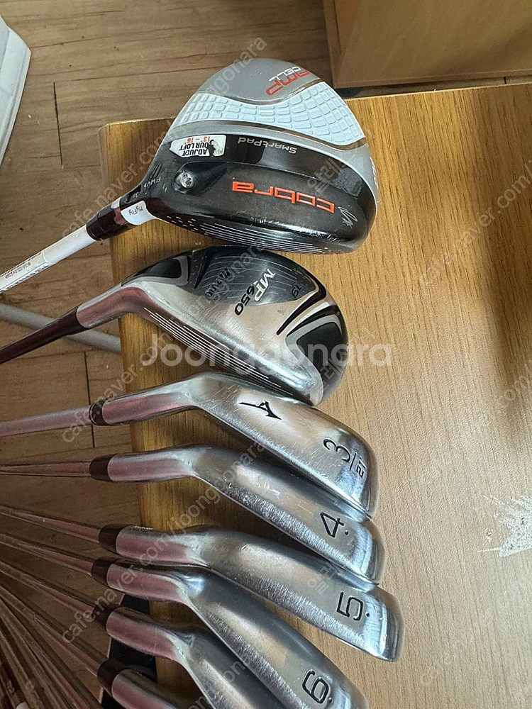 코브라 페우드 하이브리드 미즈노3번 아이언 JPX850...--5