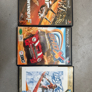 PS2 게임 시디 사이드와인더F / SSX3 /PS2 쇽스 SHOX 일괄 4만