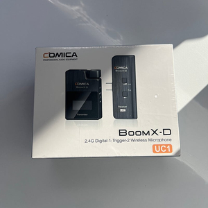 코미카 BOOMX-D UC1 스마트폰 전용 무선마이크 송수신기 세트