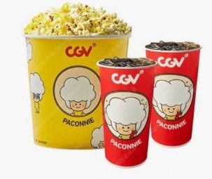 CGV, 롯데시네마, 메가박스 매점쿠폰 (팝콘,탄산,콤...--0