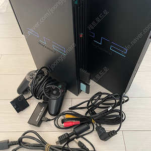 플레이스테이션 2 플스2 ps2 500기가 본체 + 추가 부품용 PS2본체 및 듀얼쇼크