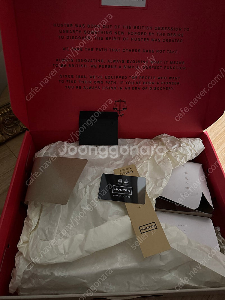 헌터 레인부츠 오리지날 플레이 톨 부츠 그레이 uk3--4
