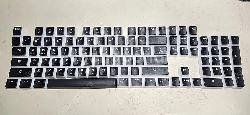 덱 헤슘 디스트로이어 키보드 순정 PBT 염료승화 푸딩...--0
